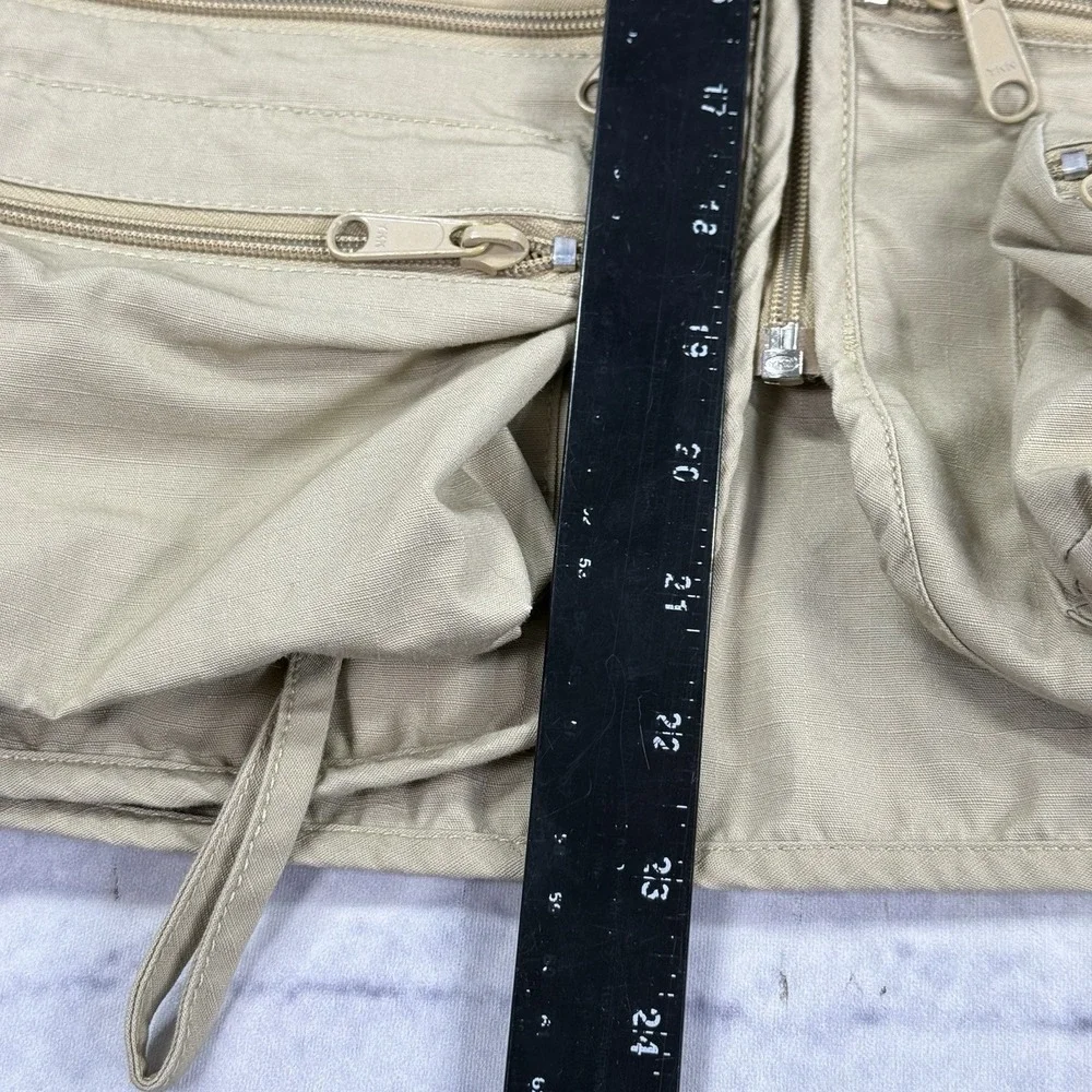Vintage Woolrich Vest Mens L‎ Safari Hunt Fishing Shoot Travel Photography Khaki